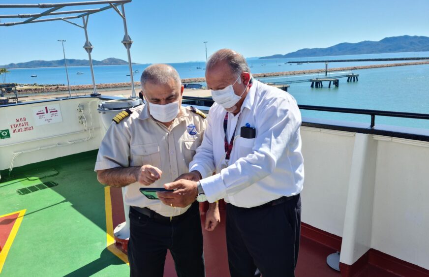 Townsville pilotslooking at mobile app for dispatch management
