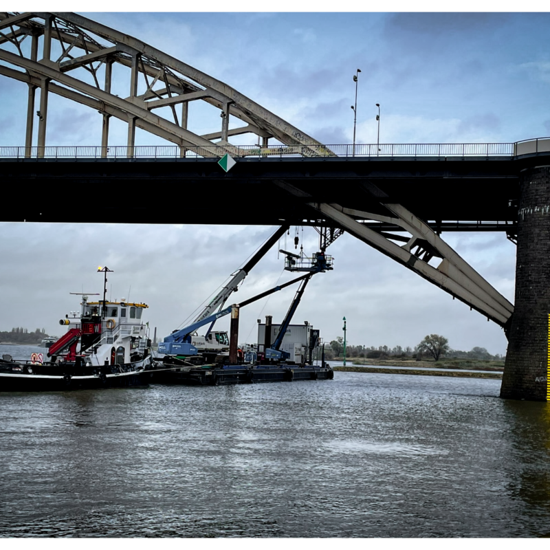 waalbrug, nijmegen, vessel traffic services, vts, tidalis, rijkswaterstaat